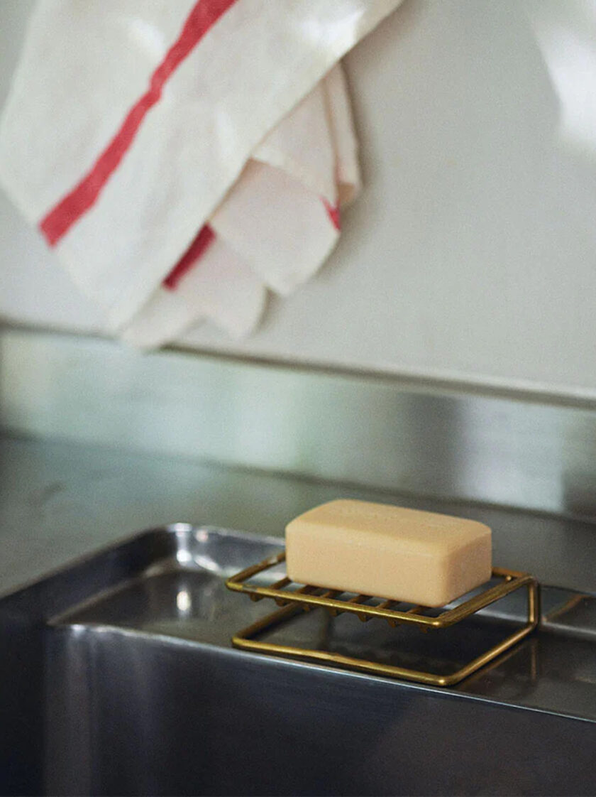 Brass Soap Stand