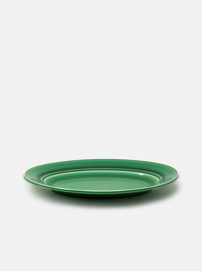 Country Side Oval Plate - Green - 이미지 4