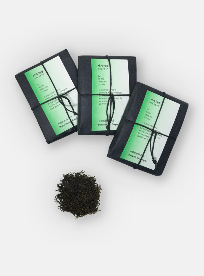 사계 -  유기농 우전 녹차